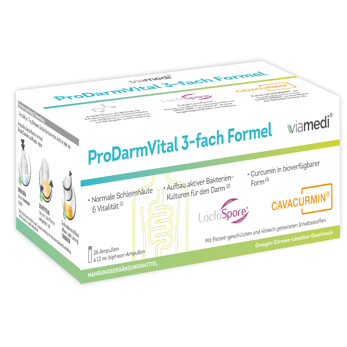 ProDarmVital 3-fach Formel / 26 Ampullen